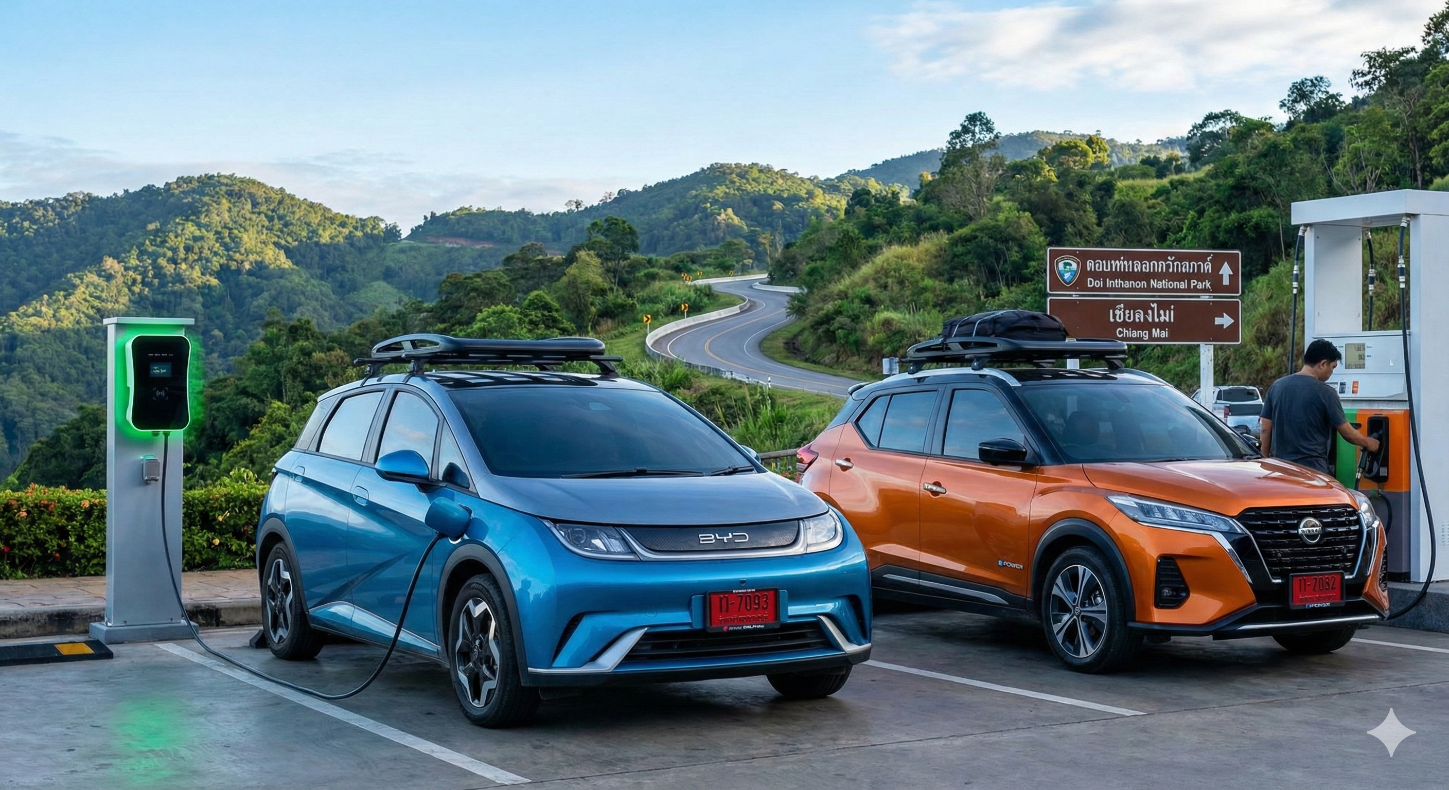 ���ö¹��俿�� (EV) vs �κ�Դ (e-POWER) �Ѻ����ǵ�ҧ�ѧ��Ѵ Ẻ�˹�������ҡѹ?