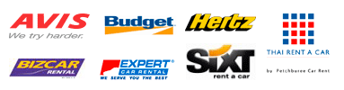 logo car rent avis budget hertz thairentacar sixt  bizcar